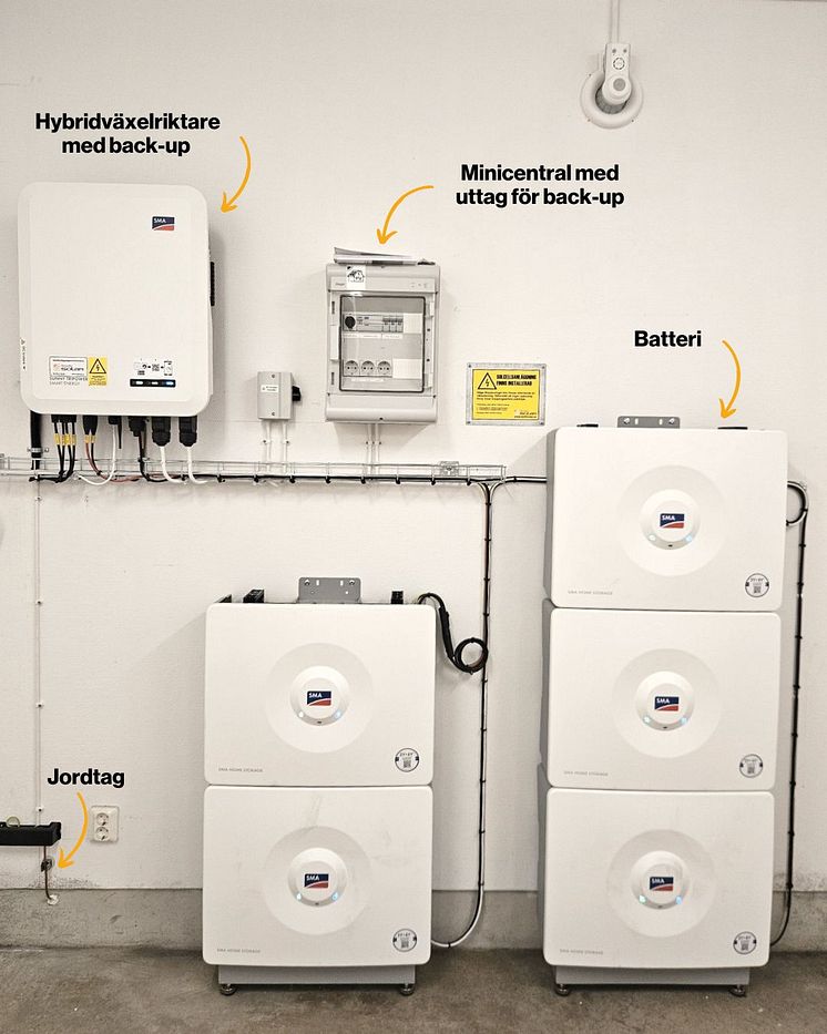 Ö-driftinstallation Nordic Solar