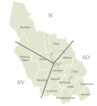 Eldning utomhus, Vägledning för Dalarnas län