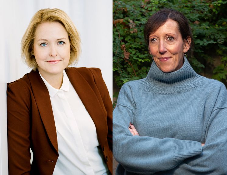 Kajsa Hessel och Maria Hernroth