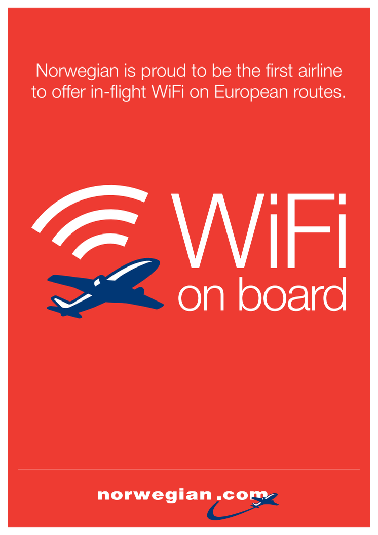 FAQ - Norwegian in-flight WiFi