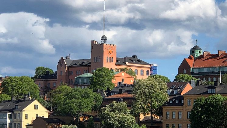 Campus från vattnet