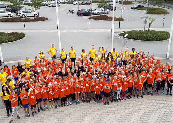 Linde Sports Camp 2019 gruppbild