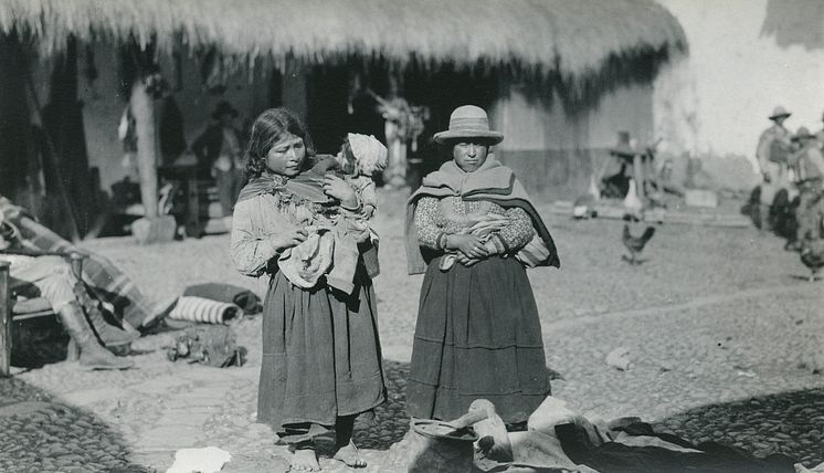 Fotografi från expedition till Peru 1920. 