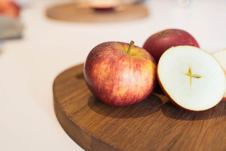 Ingrid Marie – ett smakrikt svenskt äpple som nu kan köpas året runt.