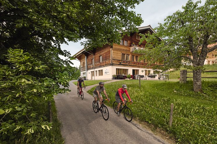 Bikehotel Le Petit Relais in Saanenmöser im Berner Oberland 