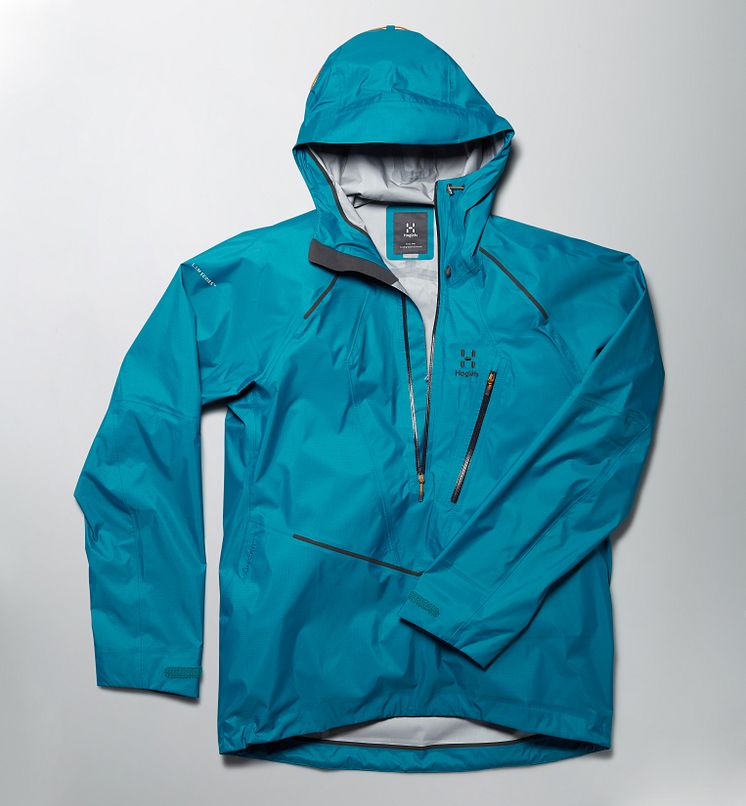 L.I.M Mountain PROOF Anorak Men_mosaic blue_laydown