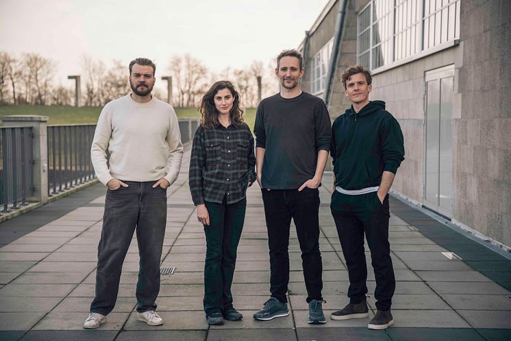 Pilou Asbæk, Katrine Greis-Rosenthal, Anders Walter og Morten Hee Andersen. Fotograf - Andreas Bastiansen