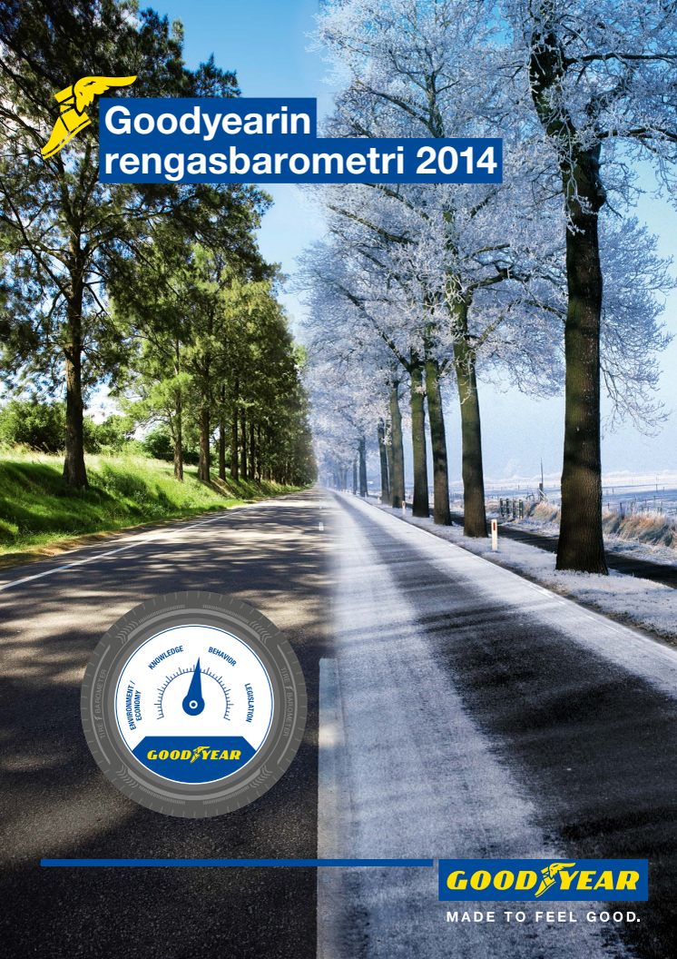 Goodyearin vuoden 2014 rengasbarometri 