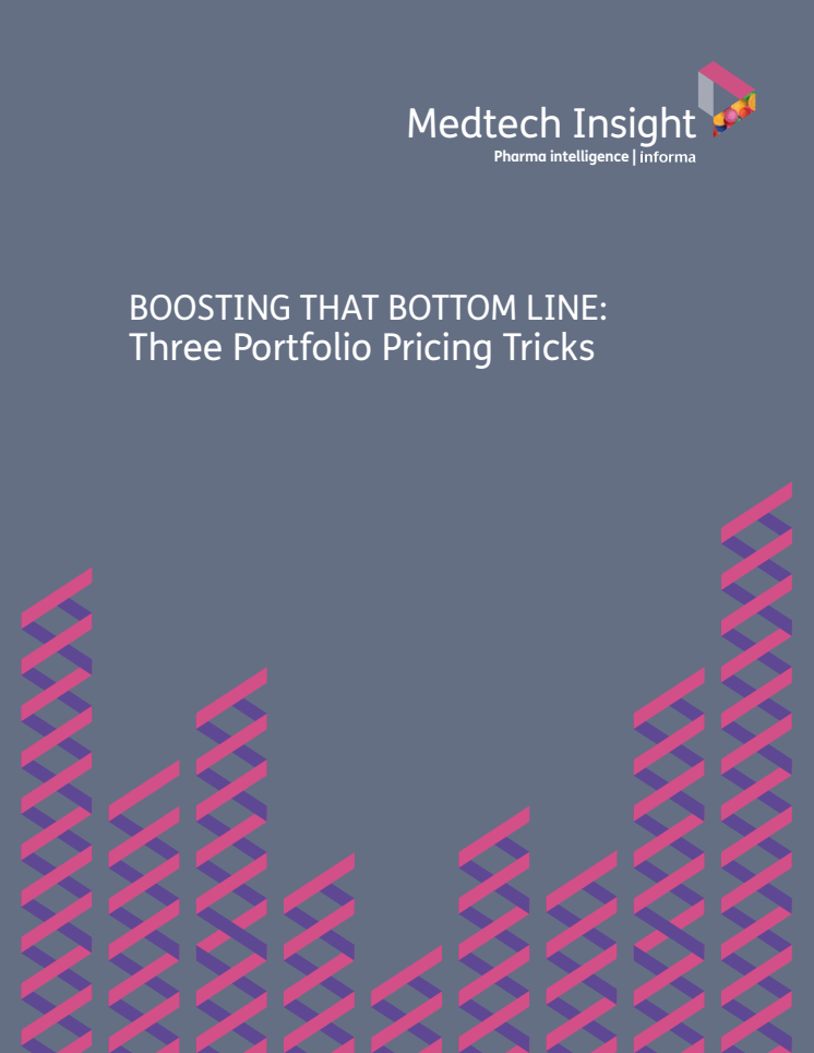 Drei Pricing-Hebel zur Steigerung des Gewinns: Fachartikelveröffentlichung auf weltweit führender MedTech-Plattform