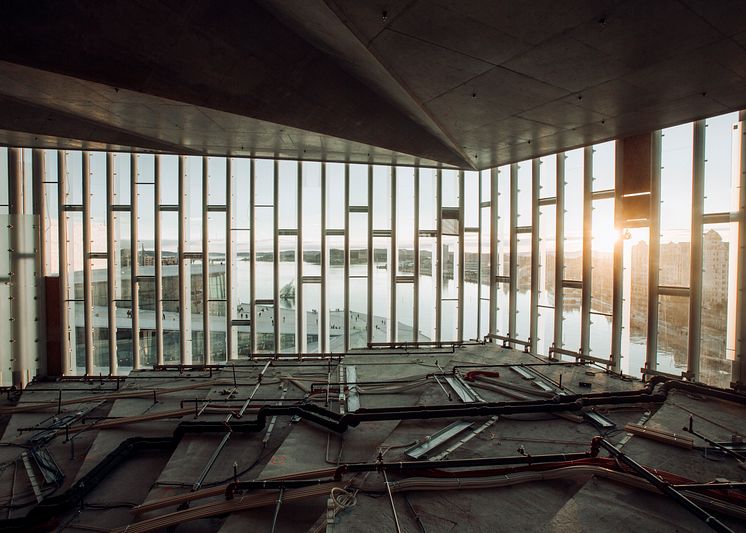 Building process of Deichman Bjørvika 