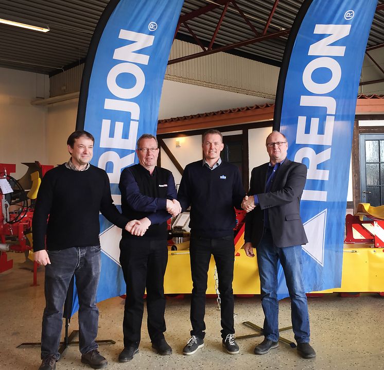 Trejon AB, Agroma Holding AB samt Årröds Traktor & Maskin AB ingår ett nytt samarbete