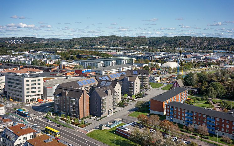 Brf Dunungen, Selma Lagerlöfs Torg, Göteborg, Riksbyggen