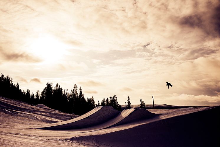 Snowboardåkaren William Mathisen 