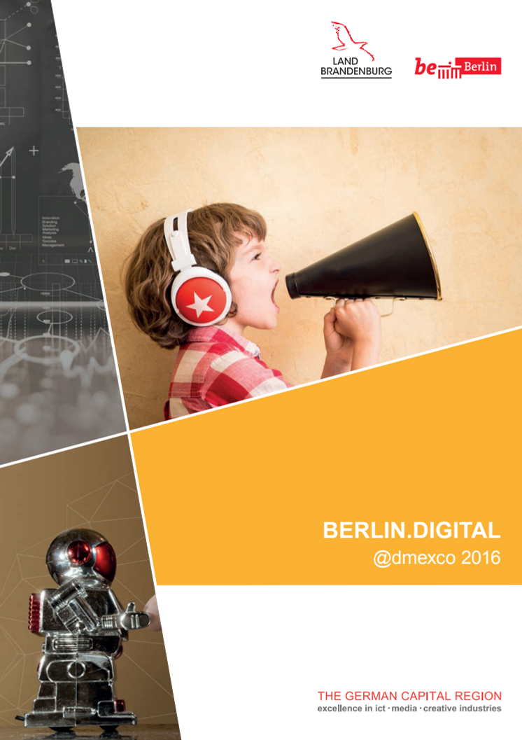 BERLIN.digital dmexco 2016 Broschüre