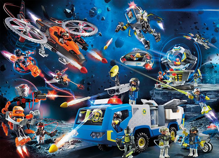 Die neue PLAYMOBIL-Spielwelt Galaxy Police