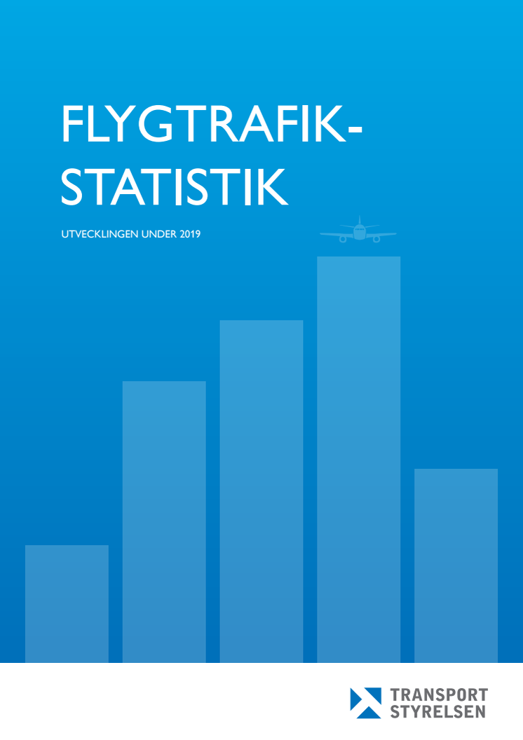 Rapport Flygtrafikstatistik - utvecklingen under 2019