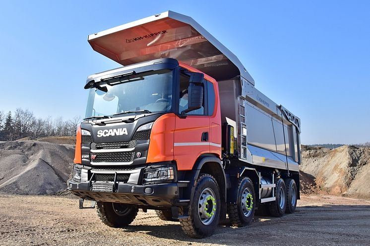 Scania G 500 XT 8x4 Muldenkipper Mining