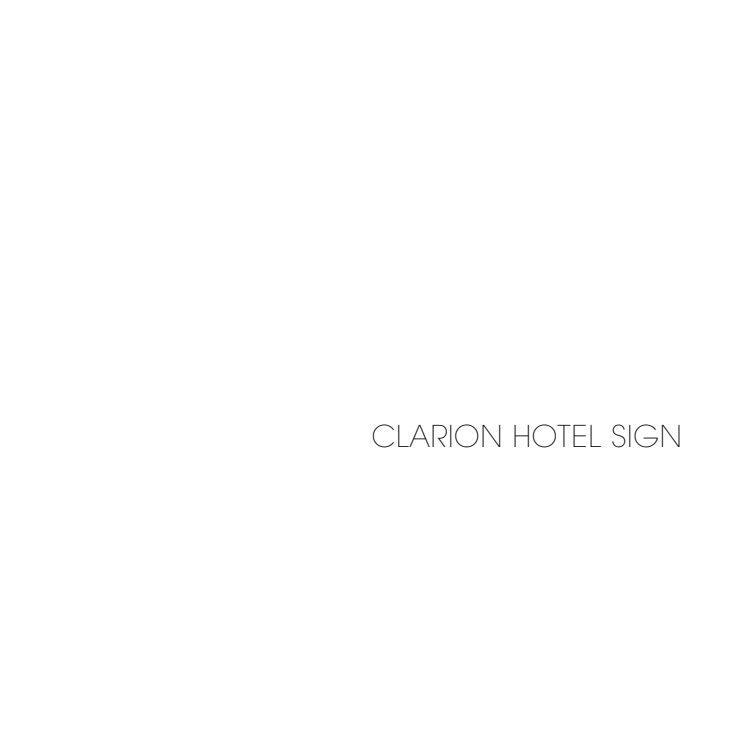 Clarion Hotel Sign