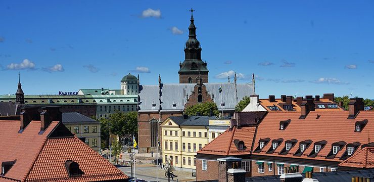 Kristianstad stadsvy