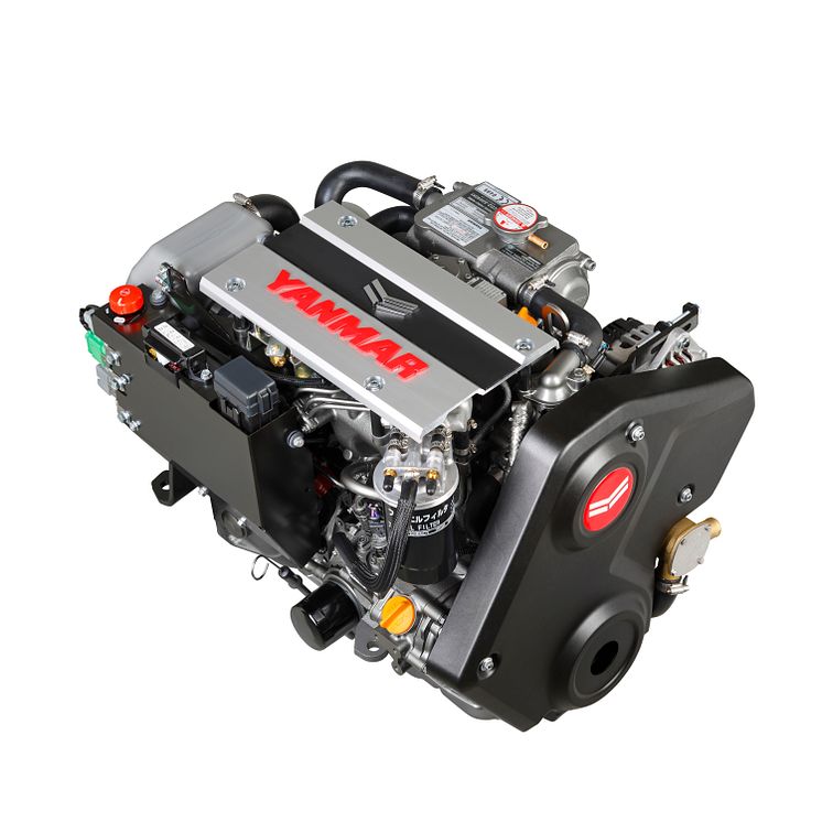 Hi-res image -  YANMAR - the award-winning YANMAR 3JH40 common rail inboard engine