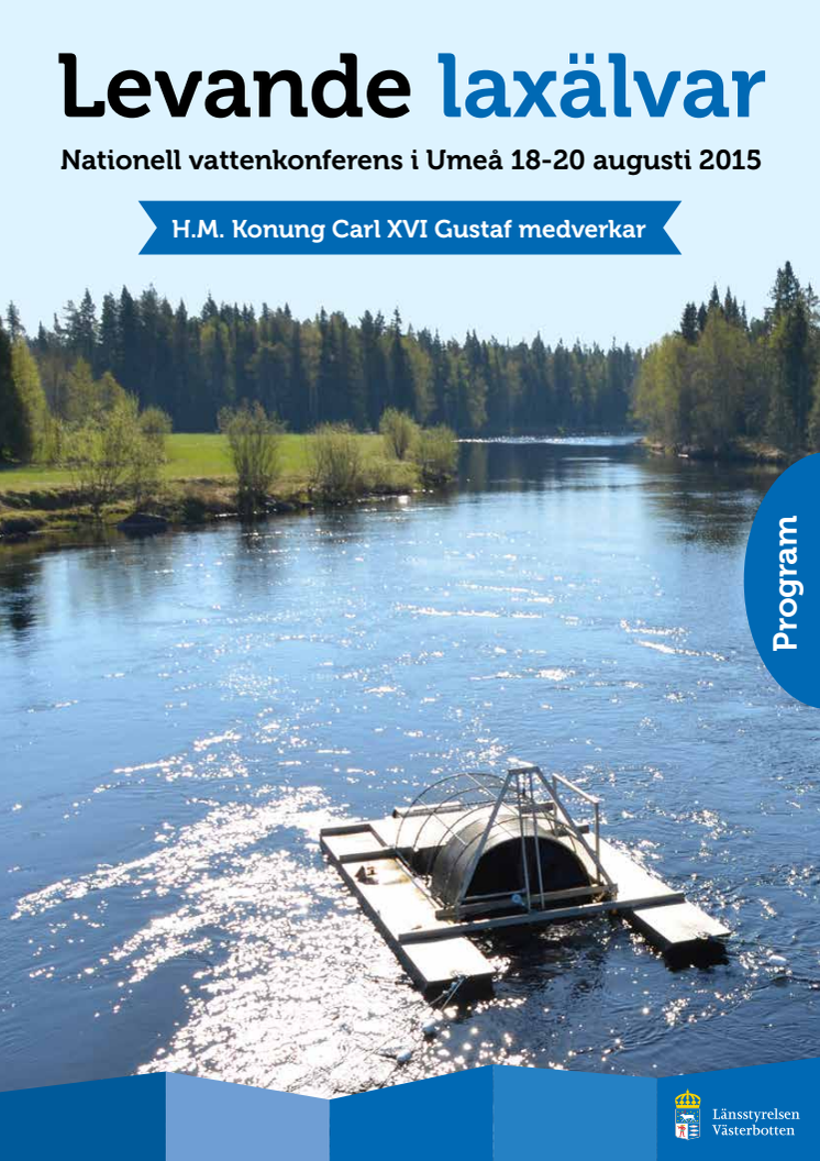 Nationell vattenkonferens i Umeå 2015
