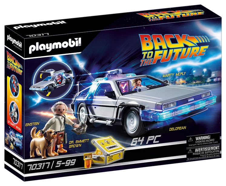 Back to the Future DeLorean (70317) von PLAYMOBIL
