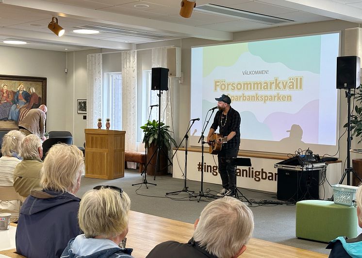 Stiko Per Larsson Försommarkväll i Sparbanksparken