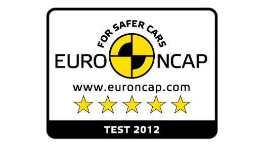 FORD B-MAX UDEN MIDTERSTOLPE SCORER FEM STJERNER I EURO NCAP CRASH TEST 