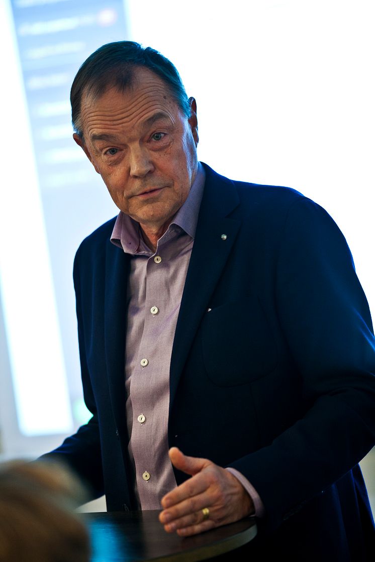 Örjan Wikforss, professor emeritus i projektkommunikation