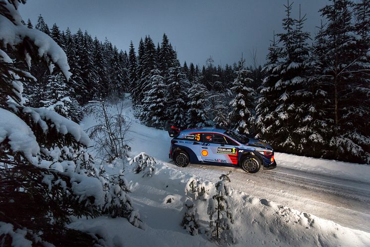 Hyundai Motorsport laddar för revansch i Rally Sweden.