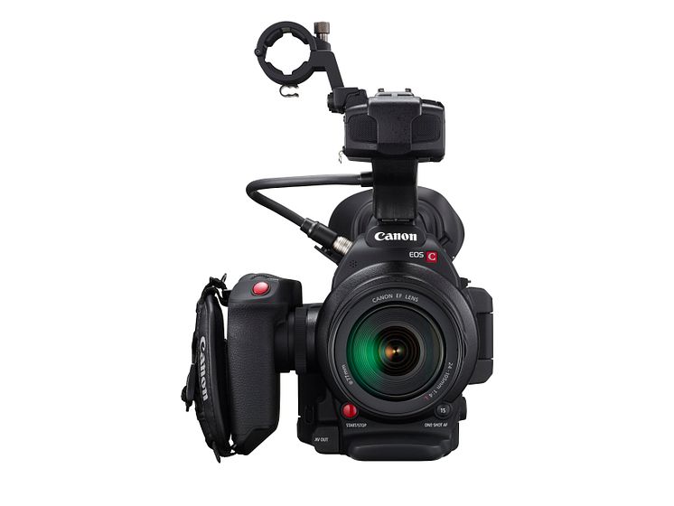 EOS C100 Mark II core lens1 grip handle FRT