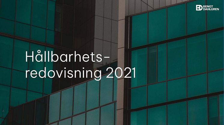 Hallbarhetsredovisning 2021