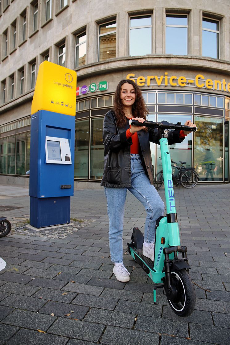 E-Scooter der Firma TIER 