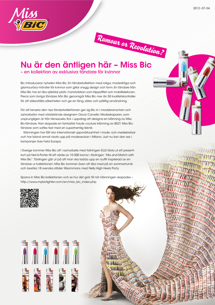 Nu är den äntligen här – Miss Bic