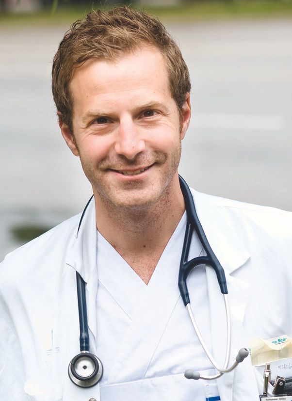 Jacob Hollenberg, hjärtläkare, professor, Centrum för hjärtstoppsforskning.