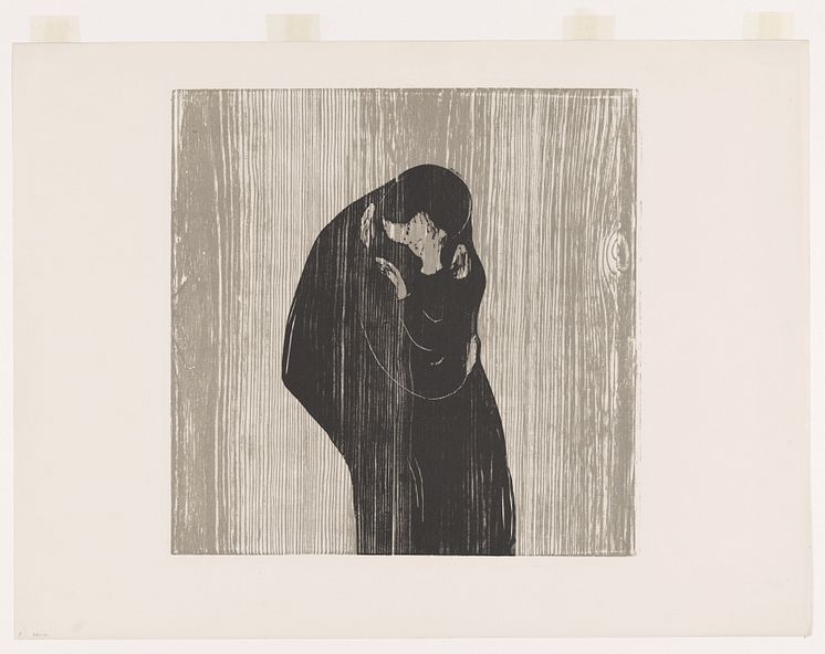 Edvard Munch: Kyss IV / Kiss IV (1902)