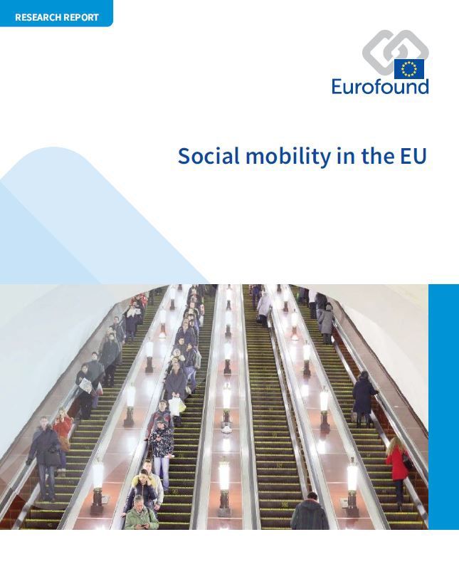 Front cover - Social Mobility in the EU