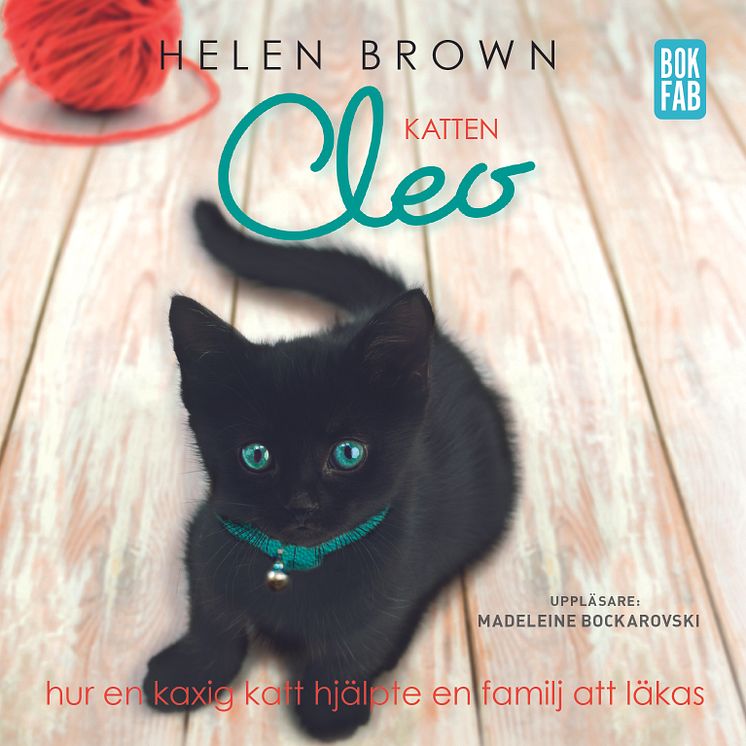 Katten Cleo av Helen Brown - Omslag ljudbok