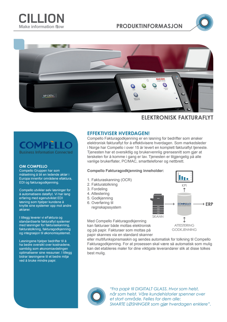 PRODUKTARK: Elektronisk Fakturaflyt (Compello)