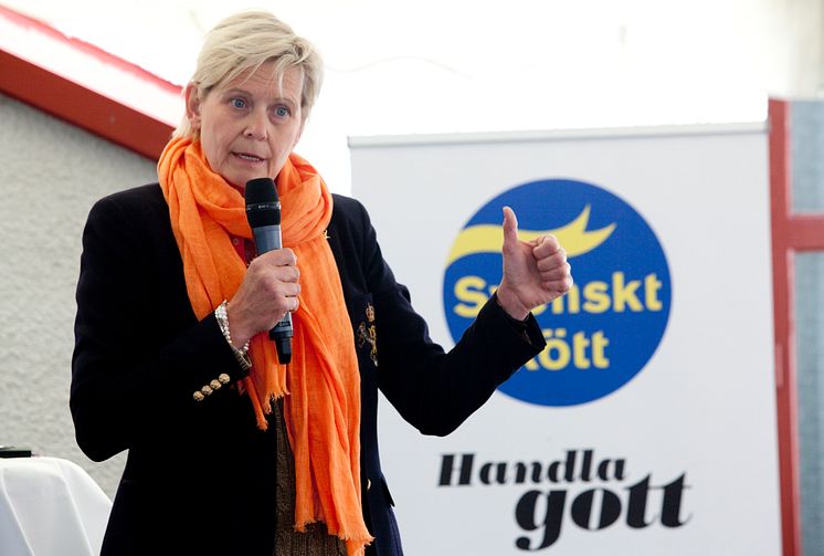 Svenskt Kött i Almedalen 2013: "Utan kossan stannar Sverige!"