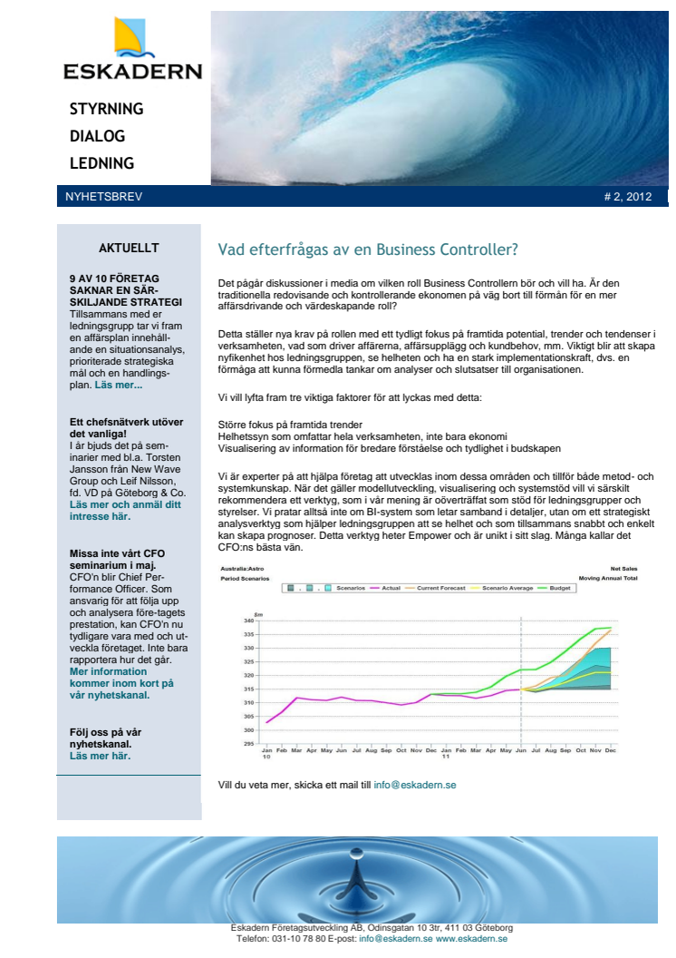 Vad efterfrågas av en Business Controller?