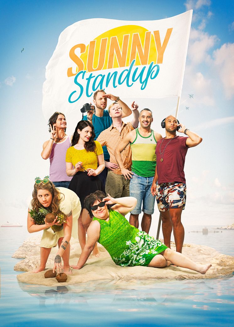 Sunny Standup Ystad, Helsingborg, Göteborg och Örebro 2015 Johan Glans, Robin Paulsson, Hasse Brontén, Martin Lagos, Emma Knyckare, Ann Westin och Nour El-Refai för underhållningen.