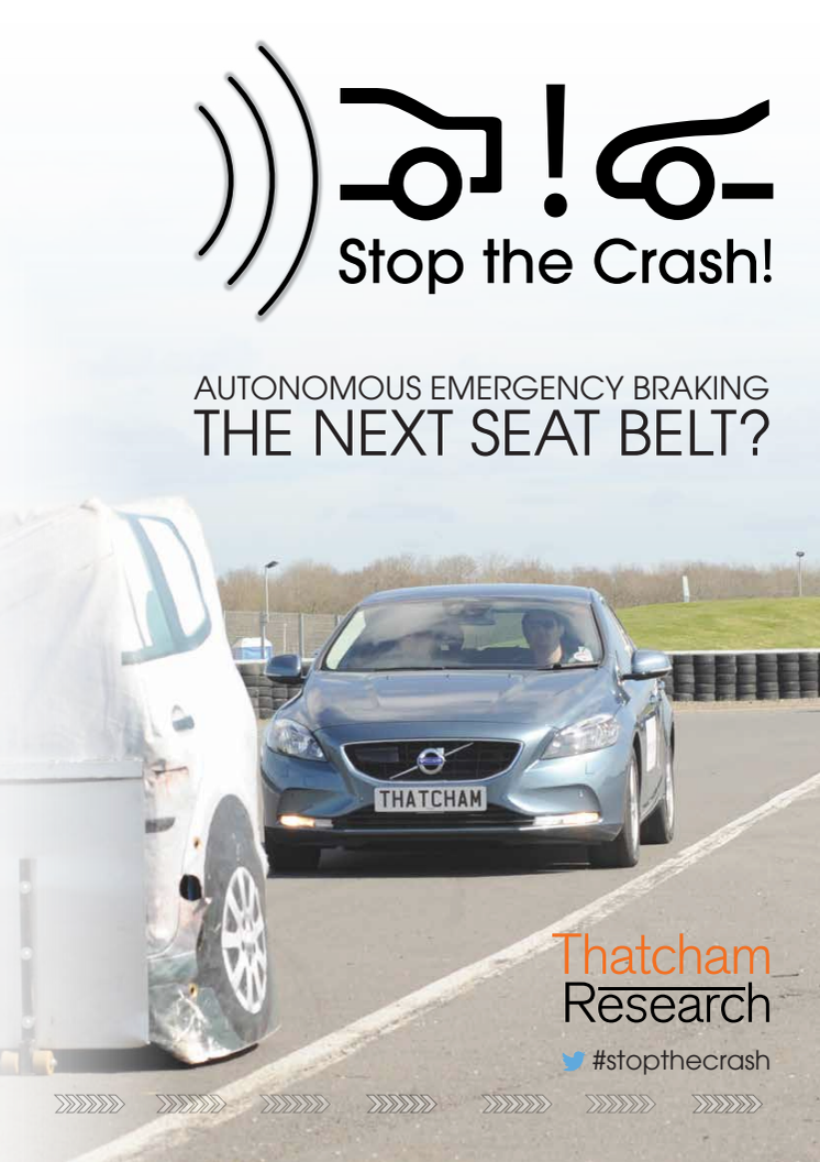 Autonomous Emergency Braking - summary document