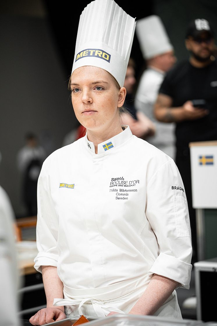 Thilda Mårtensson, commis i Team Sweden