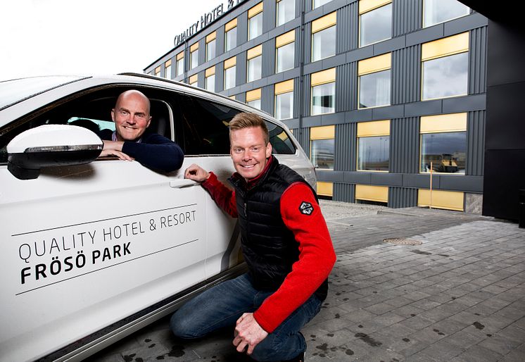 Björn Hemmingsson och Patrik Sandell - Frösö Park Driving Experience