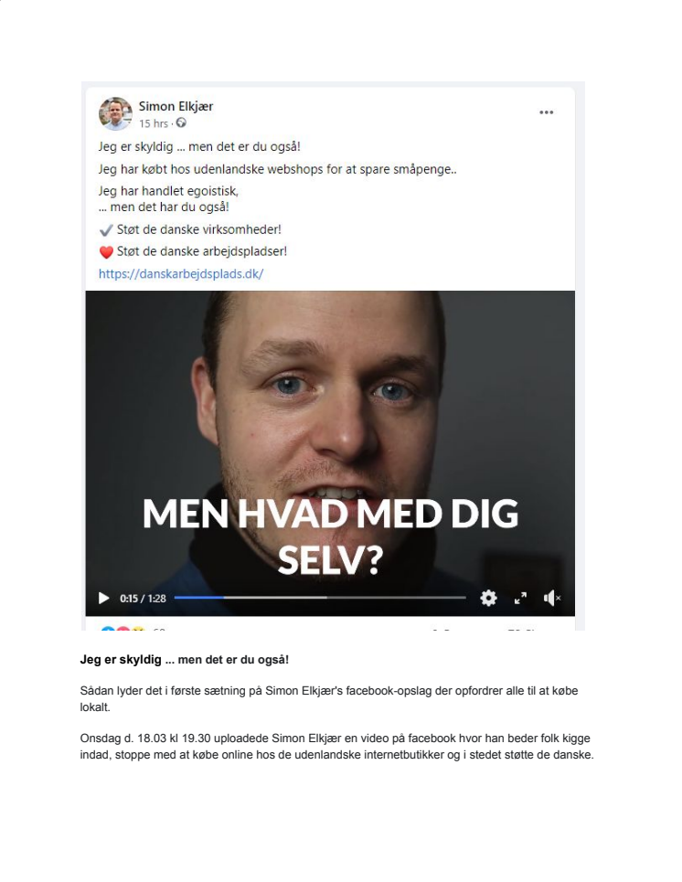 Hvad med dig selv?