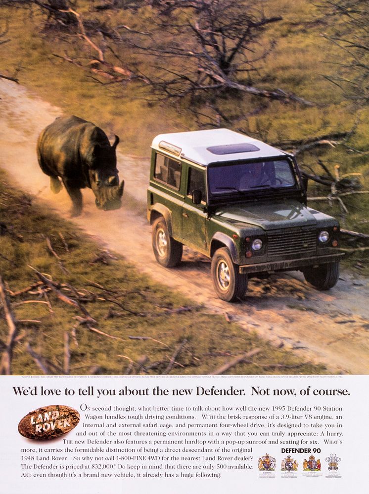 1 - LR_DEF_90_US Advert_1997