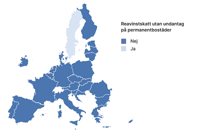 Reavinstskatt Housing taxation database 2023