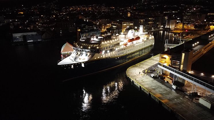 Havila Polaris in Bergen