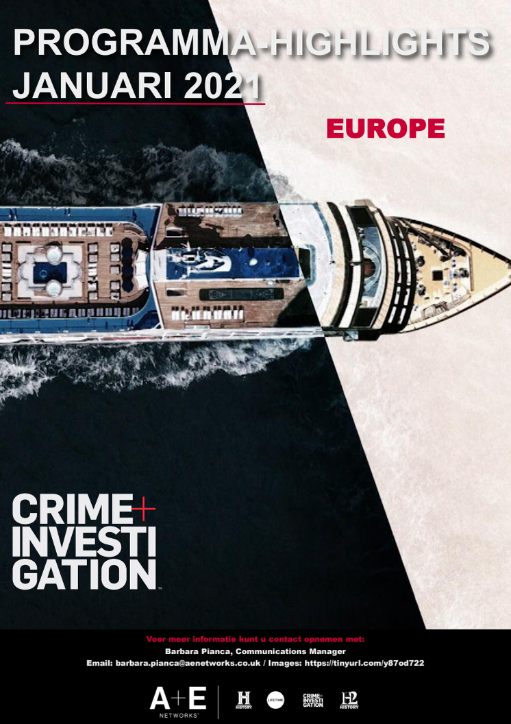  Crime+Investigation Programma - Highlights januari 2021